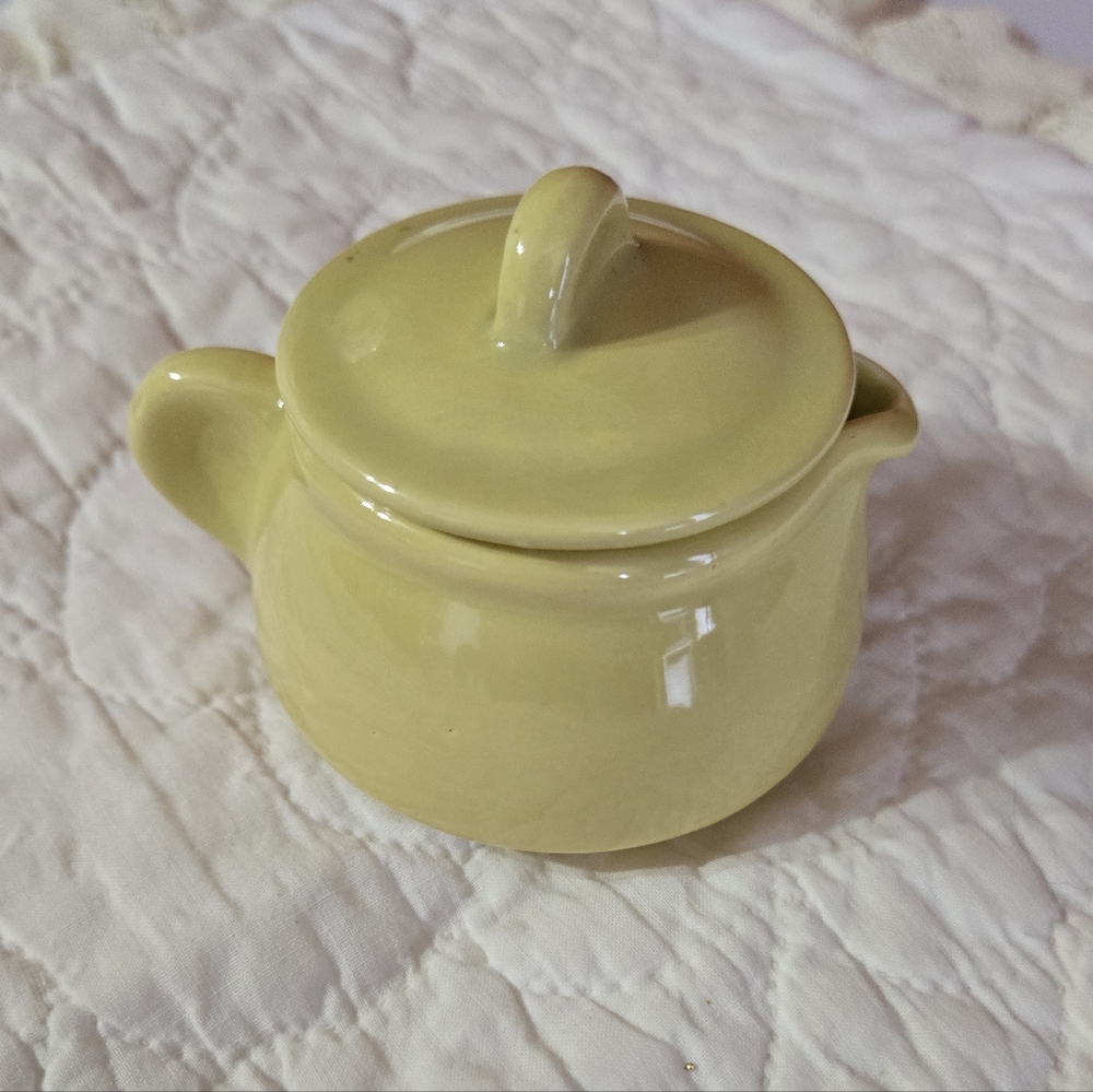 Set/2 Vintage Pottery Mini Pots - Picture 5 of 16